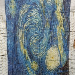 La noche estrellada 1889 de  V. Van Gogh