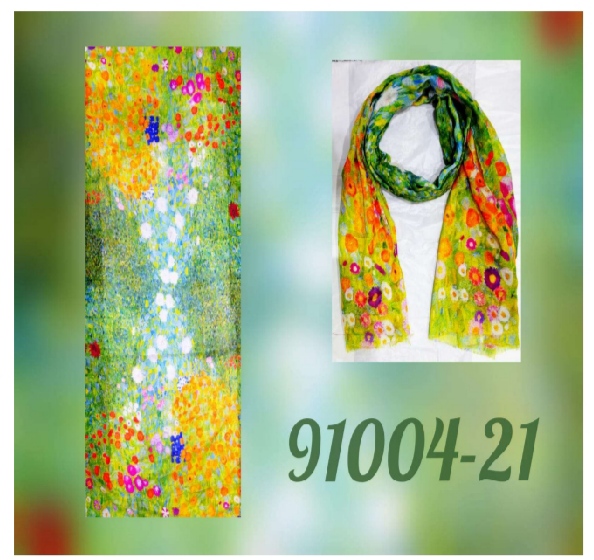 Jardín florido de G. Klimt . - Imagen 2