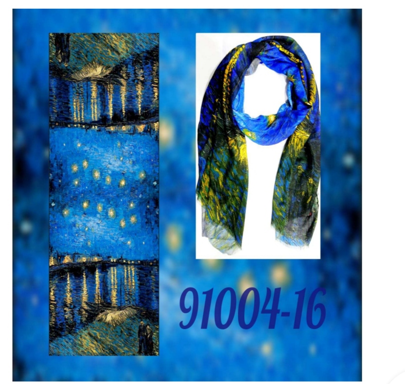 Noche estrellada sobre el Ródano de V. Van Gogh - Imagen 2