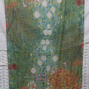 Jardín florido de G. Klimt .