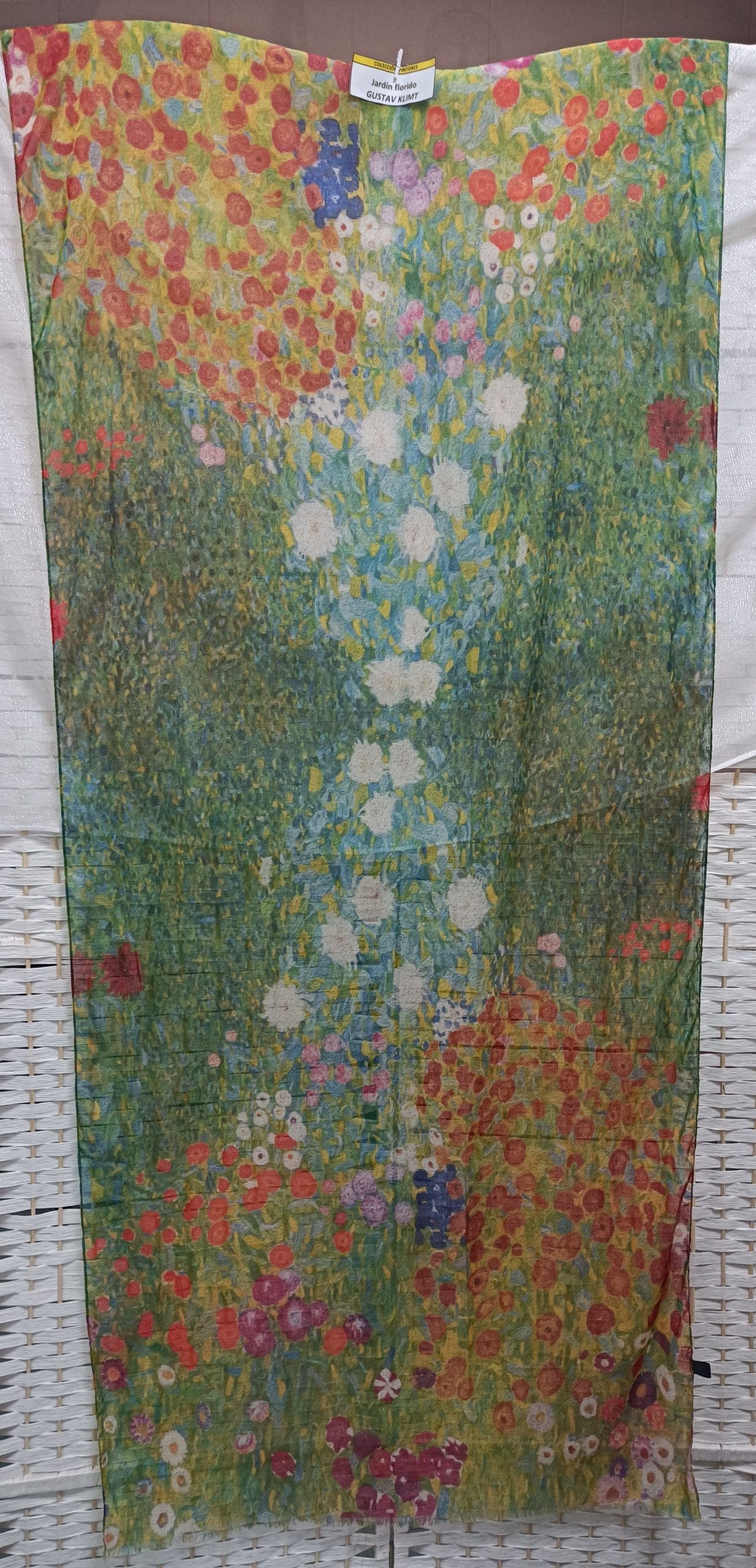 Jardín florido de G. Klimt .