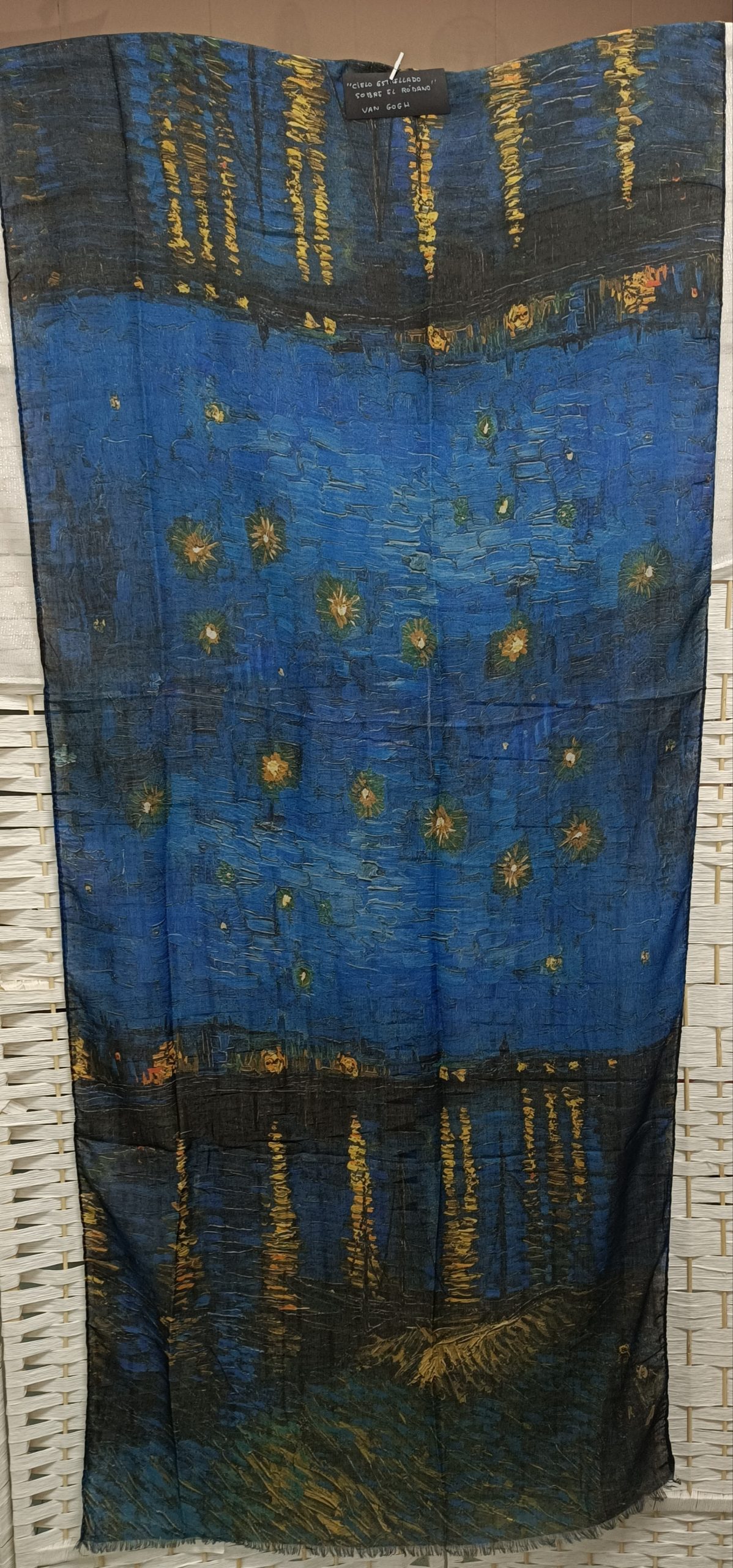 Noche estrellada sobre el Ródano de V. Van Gogh