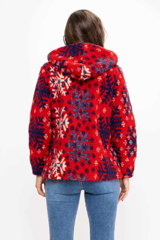 CHAQUETA ESTAMPADA SHERPA - Imagen 4