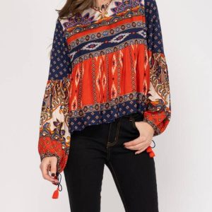 BLUSA ESTAMPADA